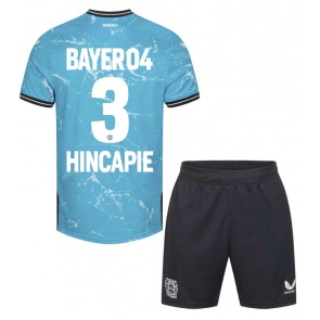 Bayer Leverkusen Piero Hincapie #3 Tredje Kläder Barn 2023-24 Kortärmad (+ Korta byxor)